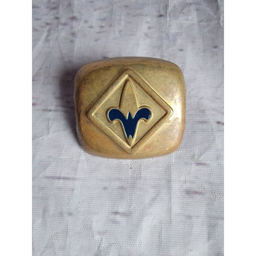 Webelos Rank Cub Adjustable Neckerchief Scarf Slide Boy Scouts Of America BSA
